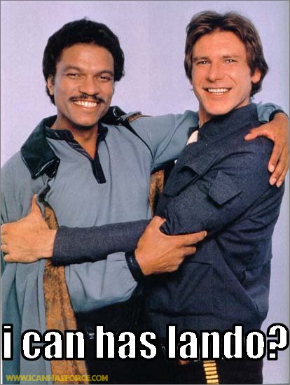 lando calrissian and han solo star wars